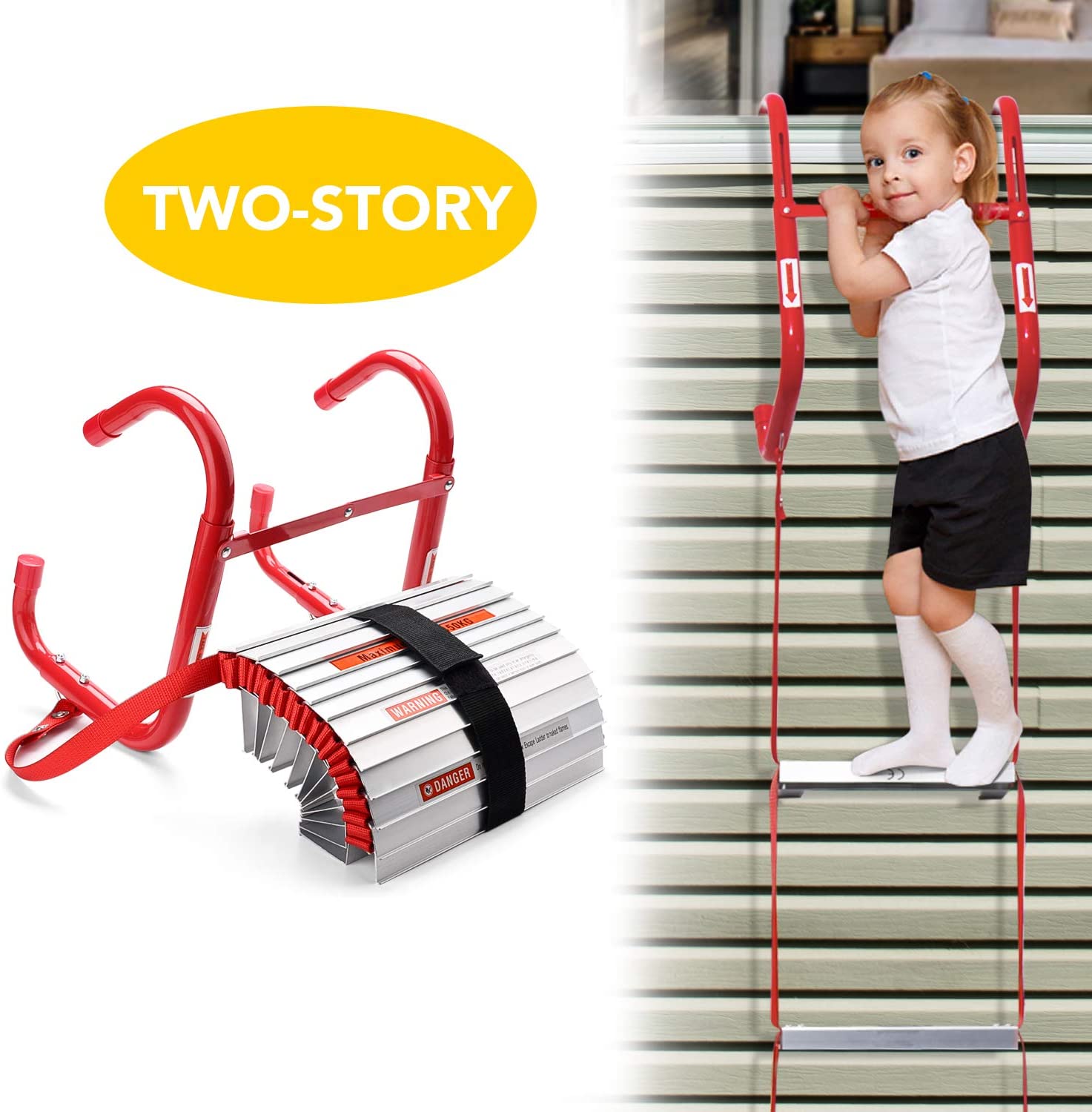 Fire-escape-ladder