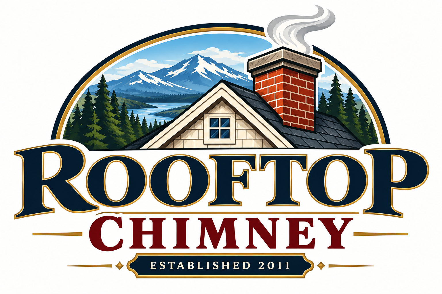 Chimney cleaning an repair services.